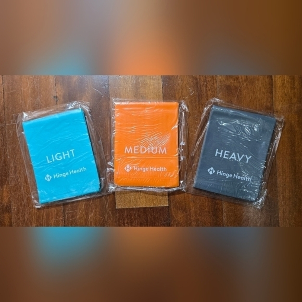 Hinge Health Resistance Bands Set Exercise Workout